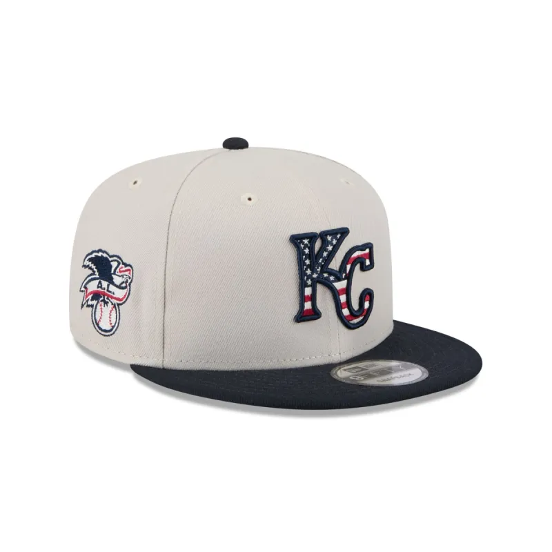 Kansas City Royals Independence Day 2024 9FIFTY Snapback Hat sold by New Era