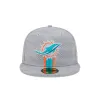 Miami Dolphins 2024 Sideline Gray 59FIFTY Fitted Hat sold by New Era