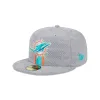 Miami Dolphins 2024 Sideline Gray 59FIFTY Fitted Hat sold by New Era