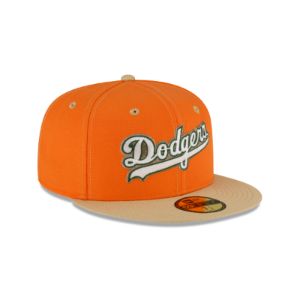 Just Caps Orange Popsicle Los Angeles Dodgers 59FIFTY Fitted Hat sold by New Era