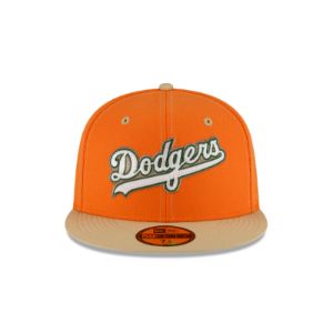 Just Caps Orange Popsicle Los Angeles Dodgers 59FIFTY Fitted Hat sold by New Era