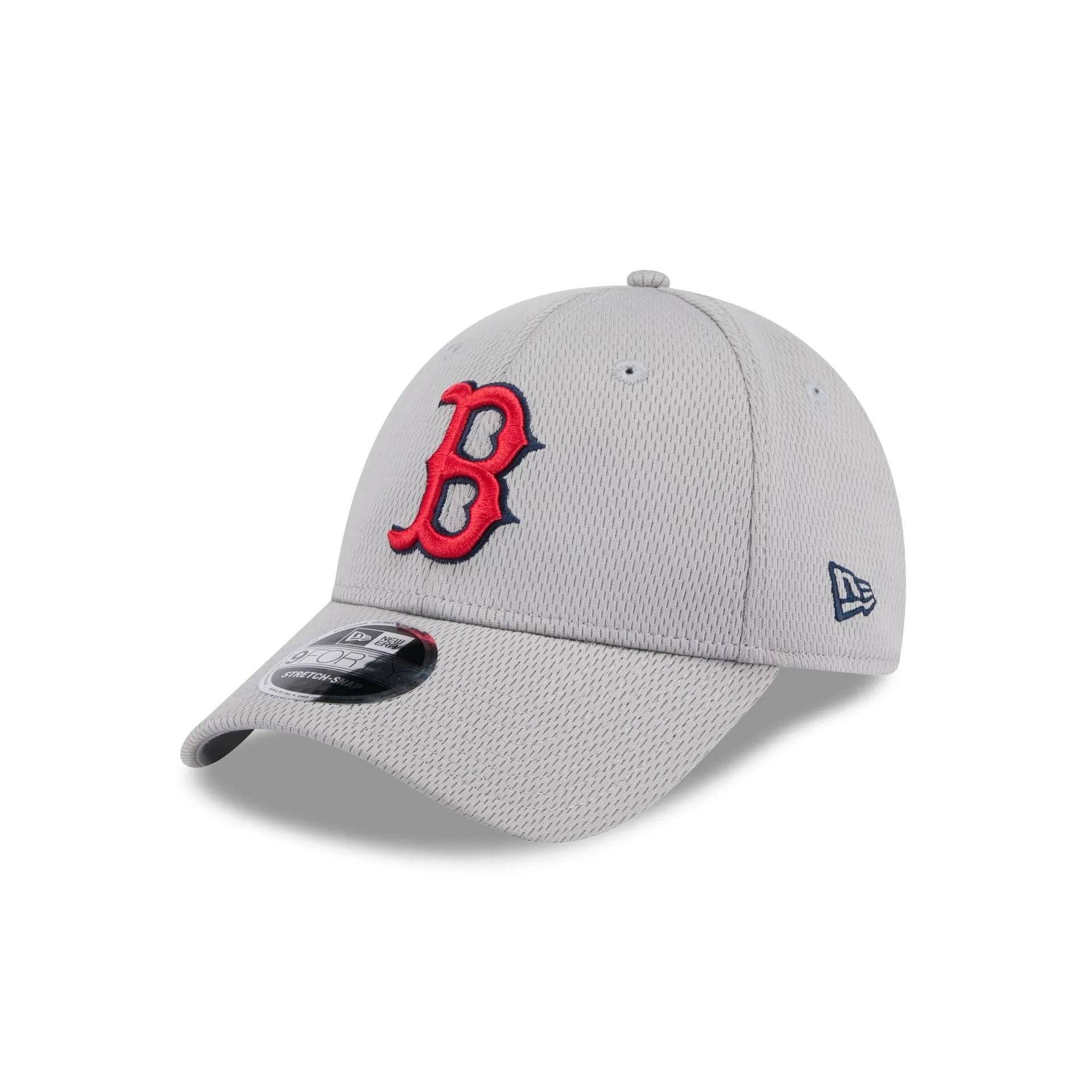 Boston Red Sox Gray 9FORTY Stretch-Snap Hat sold by New Era