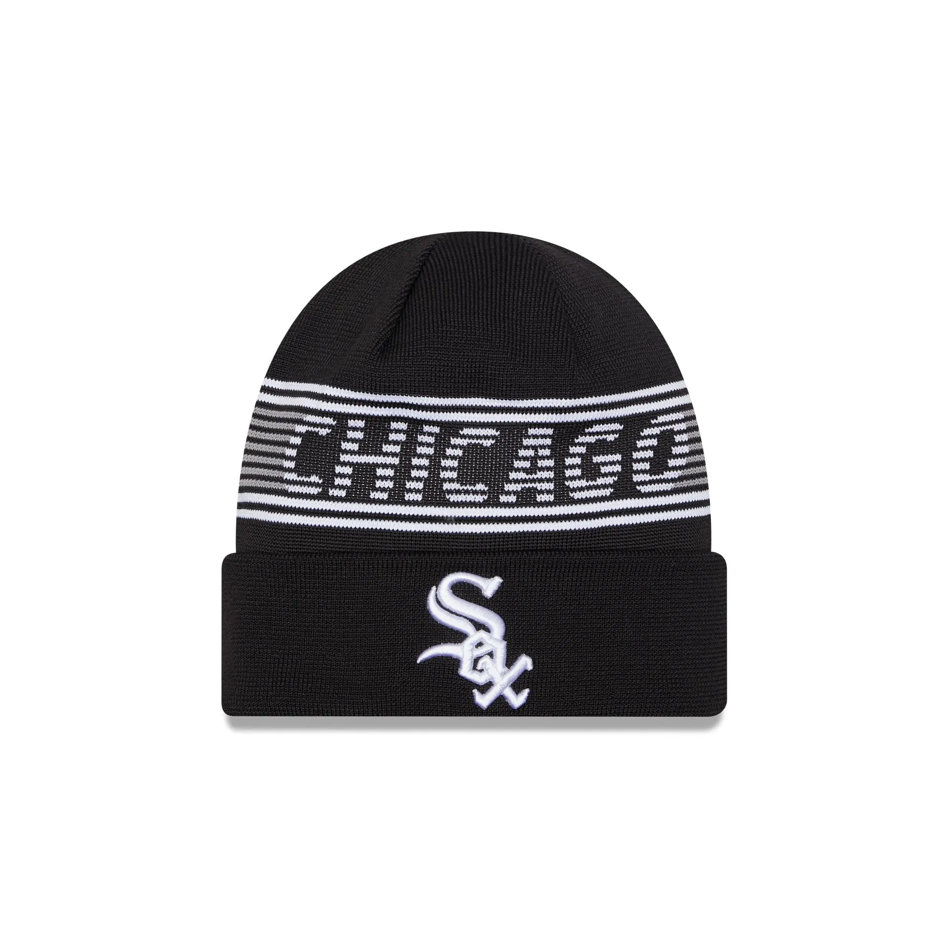 Chicago White Sox 2024 Clubhouse Cuff Knit Hat sold by New Era