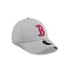 Boston Red Sox Gray 9FORTY Stretch-Snap Hat sold by New Era