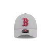 Boston Red Sox Gray 9FORTY Stretch-Snap Hat sold by New Era