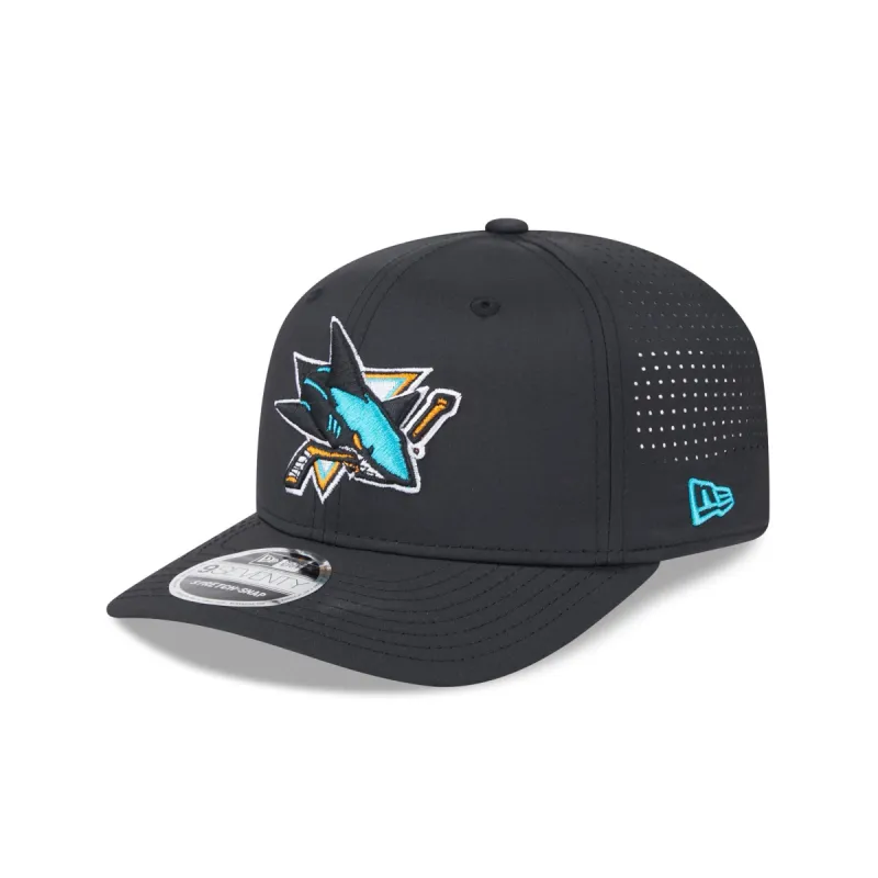 San Jose Sharks Perform 9SEVENTY Stretch-Snap Hat sold by New Era