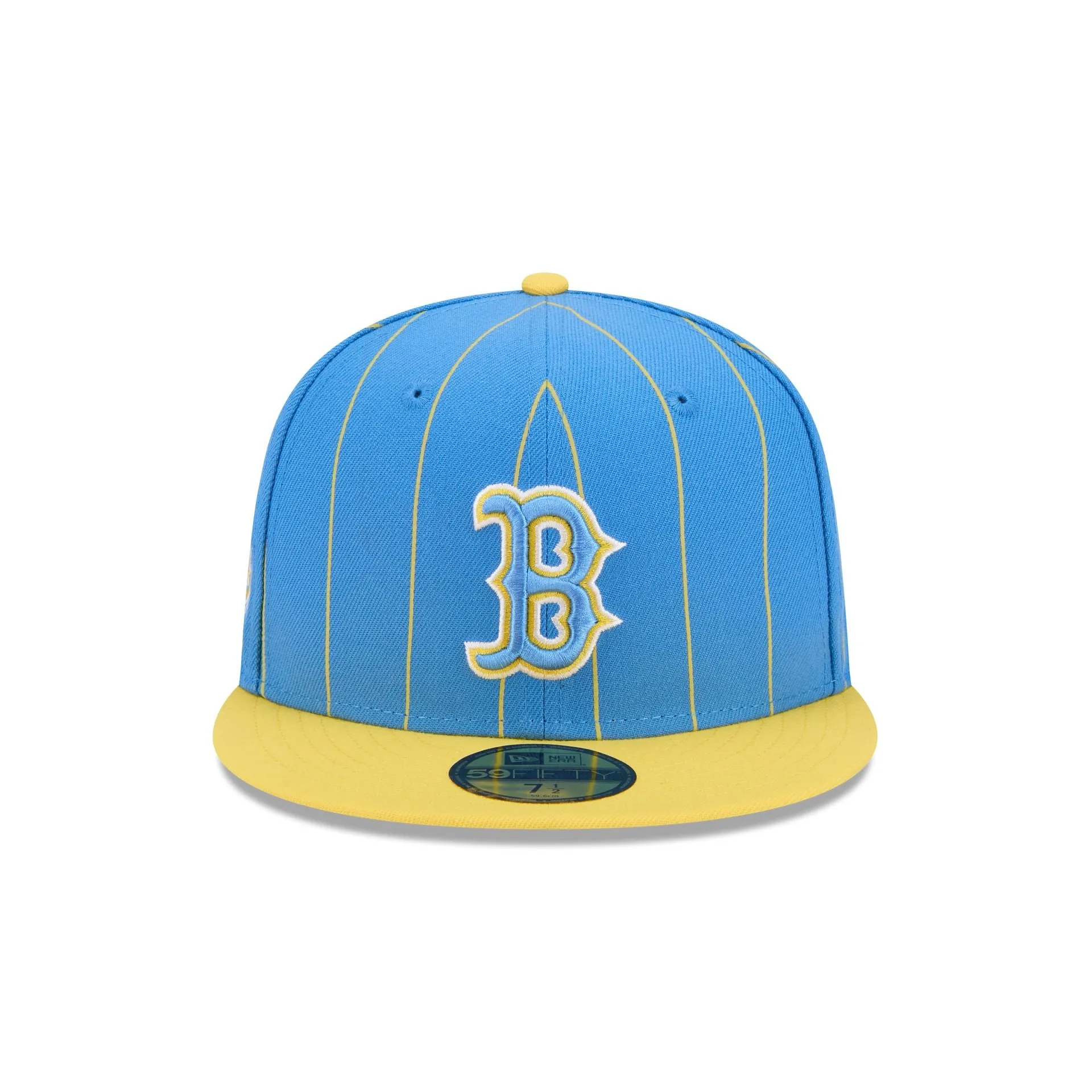 Boston Red Sox Throwback Pinstripe 59FIFTY Fitted Hat sold by New Era product image thumbnail 2