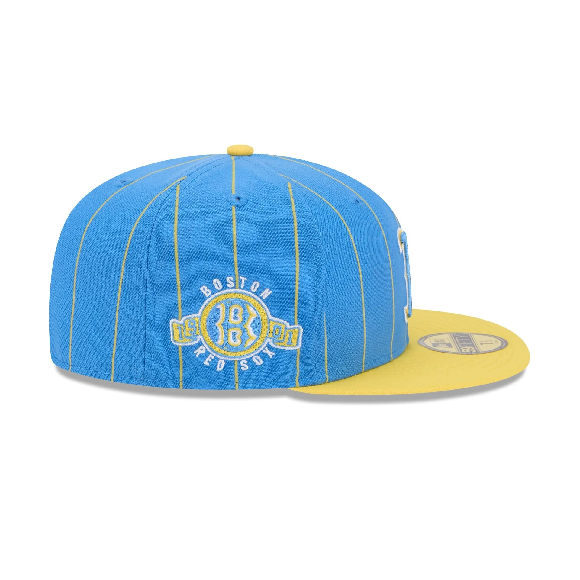 Boston Red Sox Throwback Pinstripe 59FIFTY Fitted Hat sold by New Era product image thumbnail 4