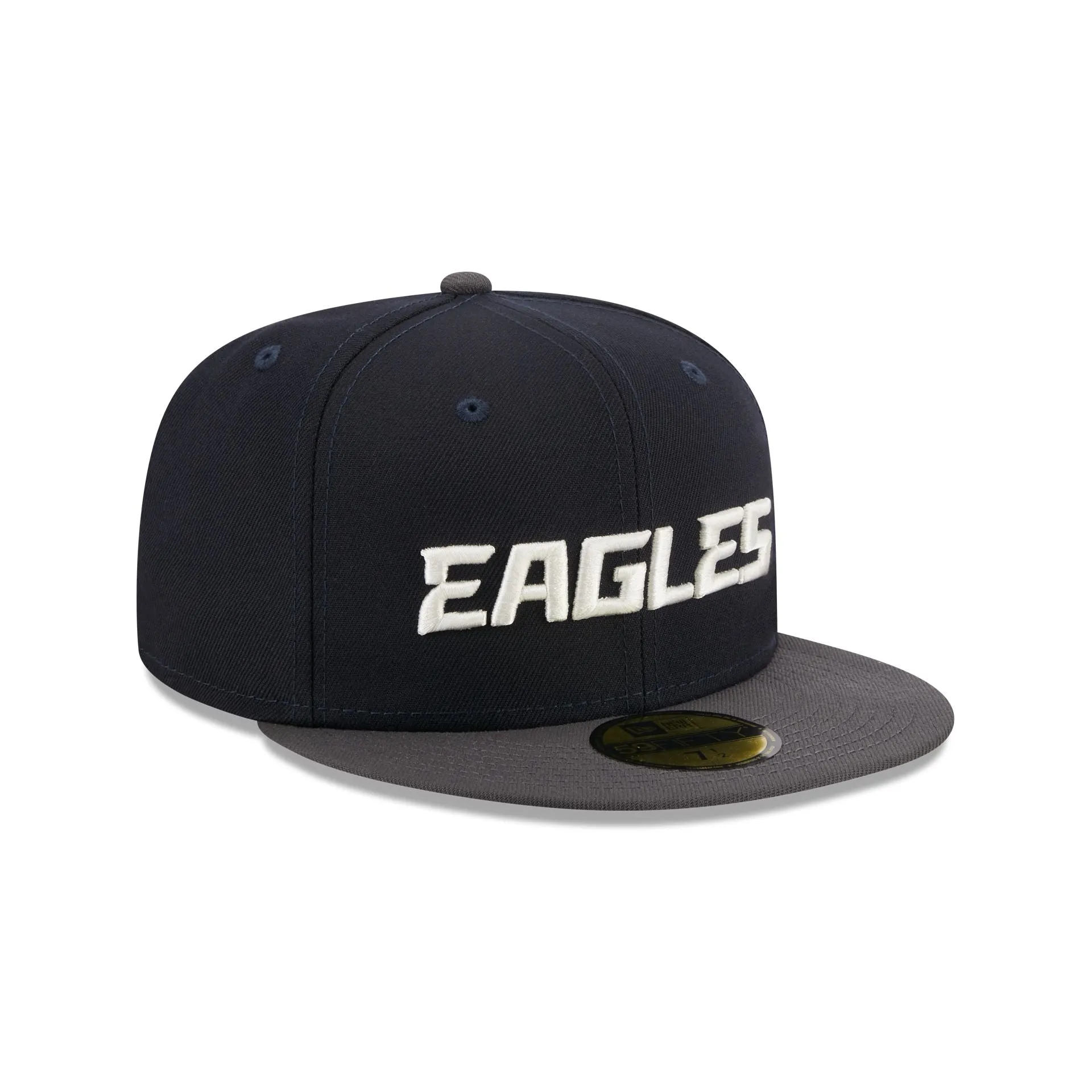 Philadelphia Eagles Navy Crown 59FIFTY Fitted Hat sold by New Era product image thumbnail 3