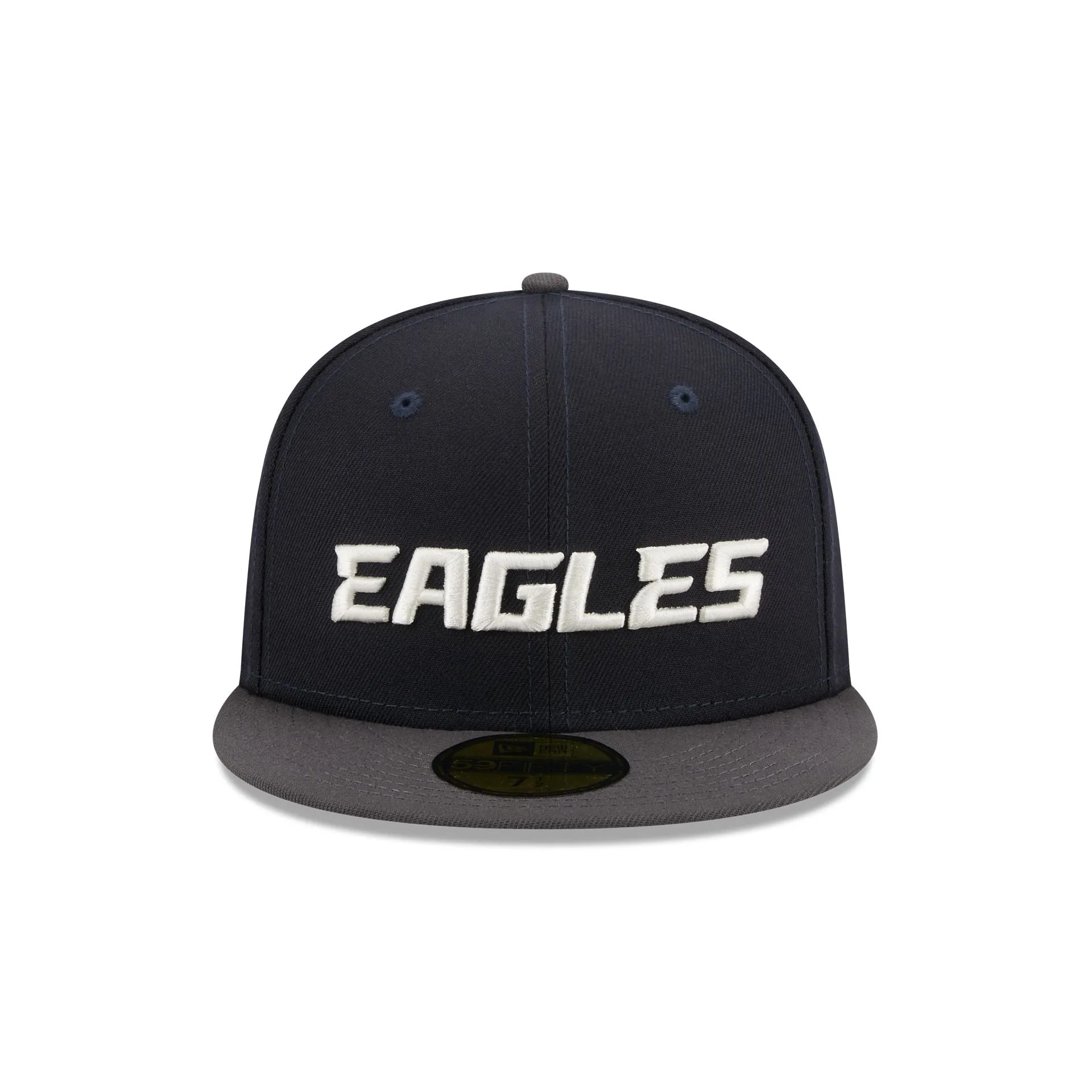 Philadelphia Eagles Navy Crown 59FIFTY Fitted Hat sold by New Era product image thumbnail 2