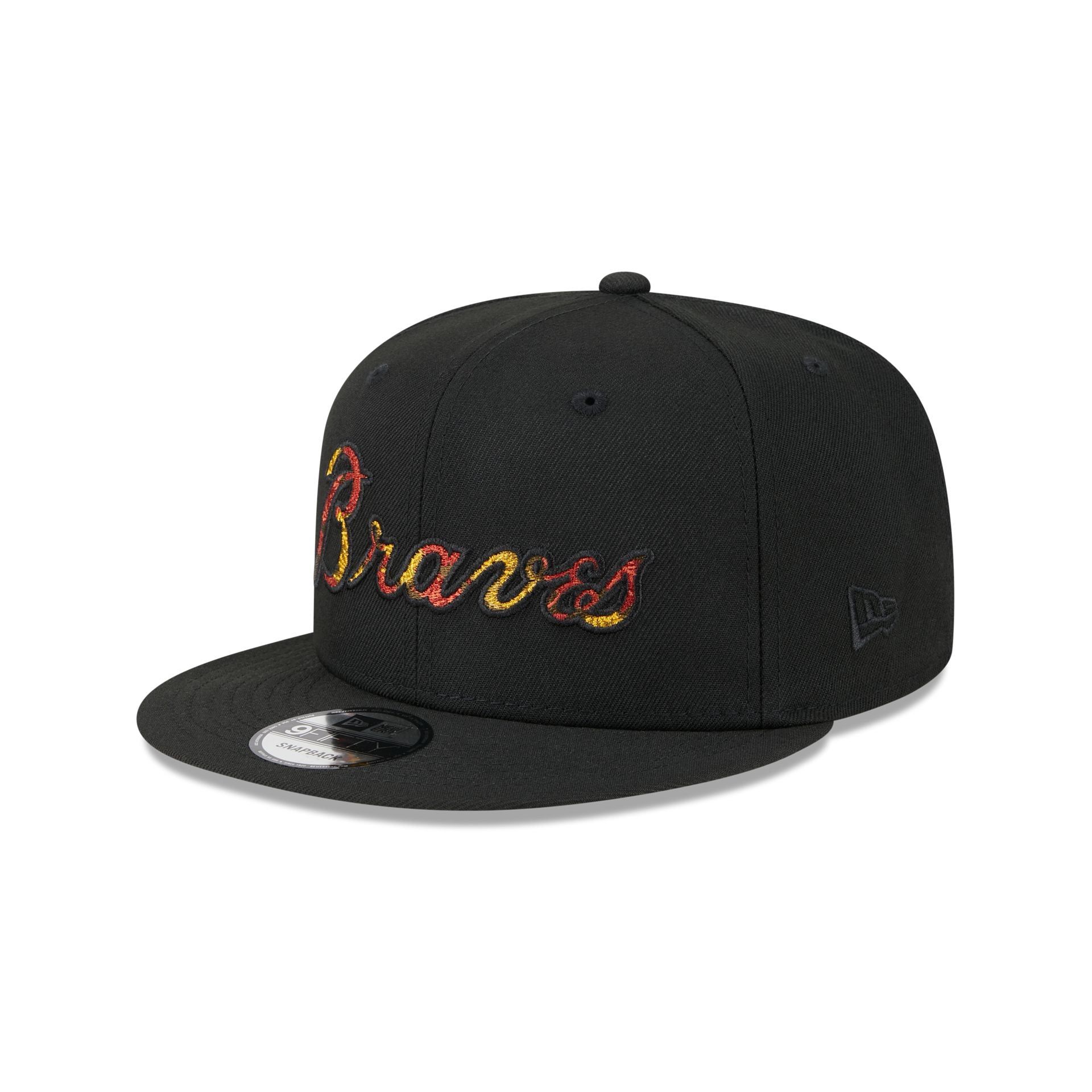 Atlanta Braves Rustic Fall 9FIFTY Snapback Hat sold by New Era