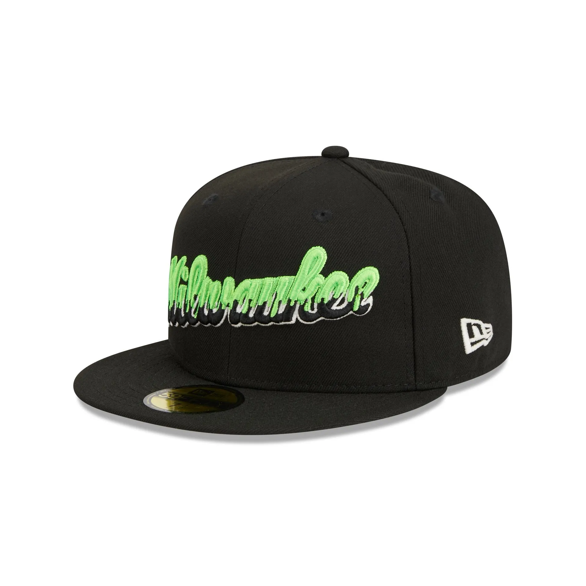 Milwaukee Brewers Slime Drip 59FIFTY Fitted Hat sold by New Era product image thumbnail 3