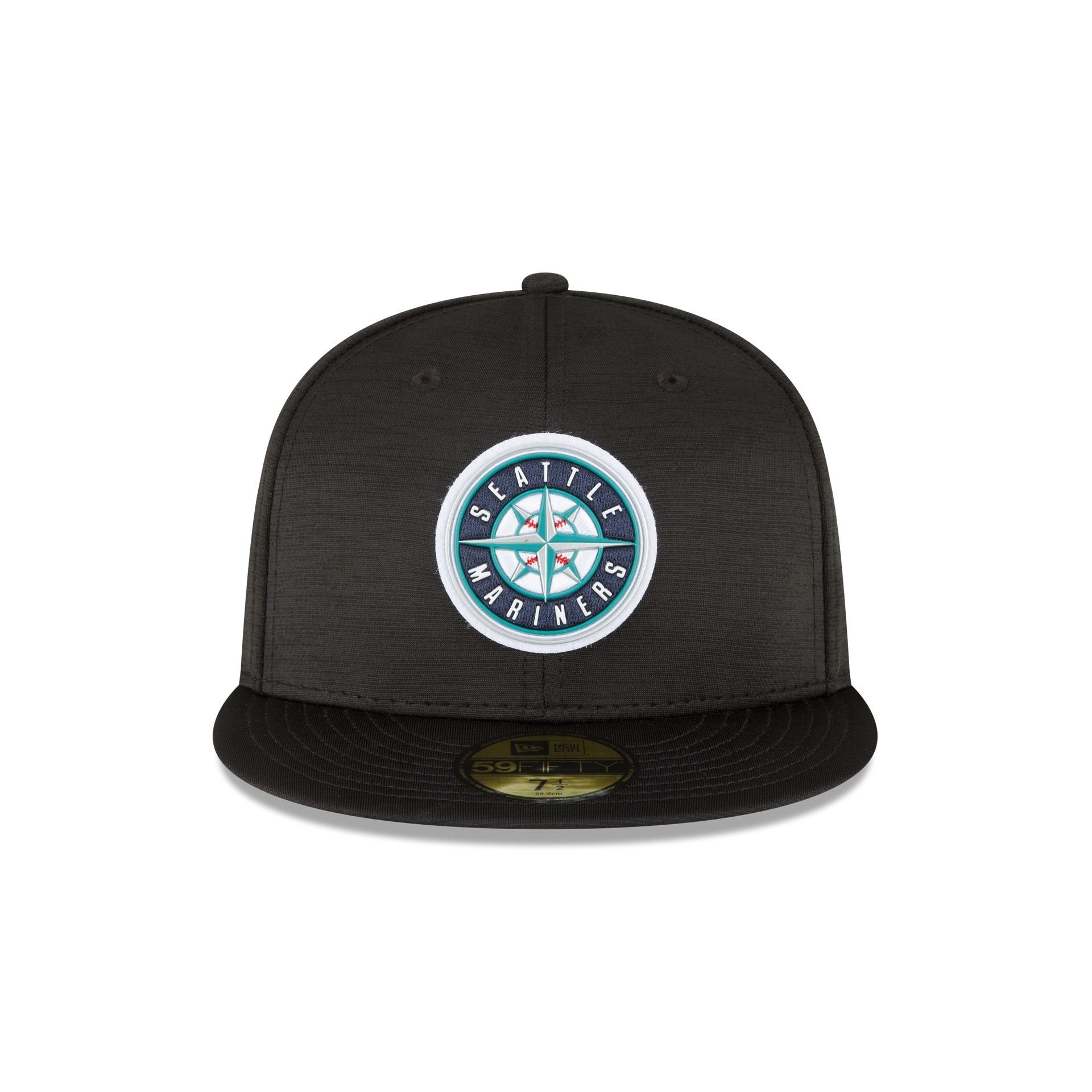 Seattle Mariners 2023 Clubhouse Black 59FIFTY Fitted Hat sold by New Era product image thumbnail 2