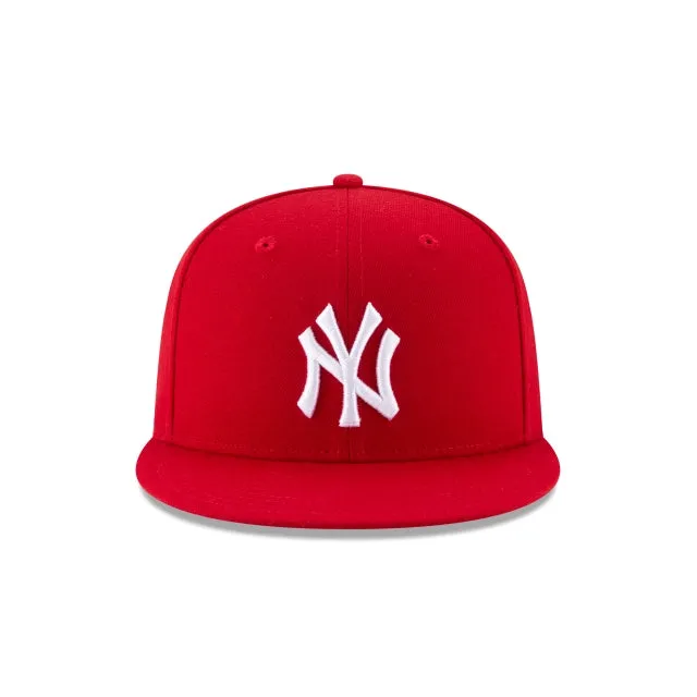 New York Yankees Basic Scarlet 9FIFTY Snapback Hat sold by New Era product image thumbnail 2