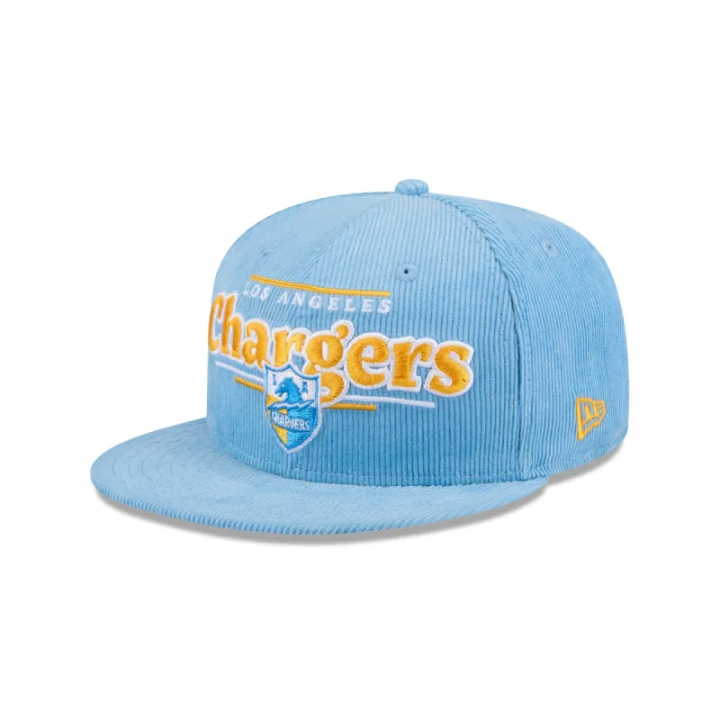 Los Angeles Chargers Throwback Display 9FIFTY Snapback Hat sold by New Era