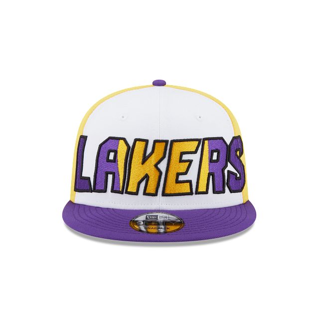 Los Angeles Lakers NBA Authentics: 2023 Back Half Edition 9FIFTY Snapback Hat sold by New Era product image thumbnail 2