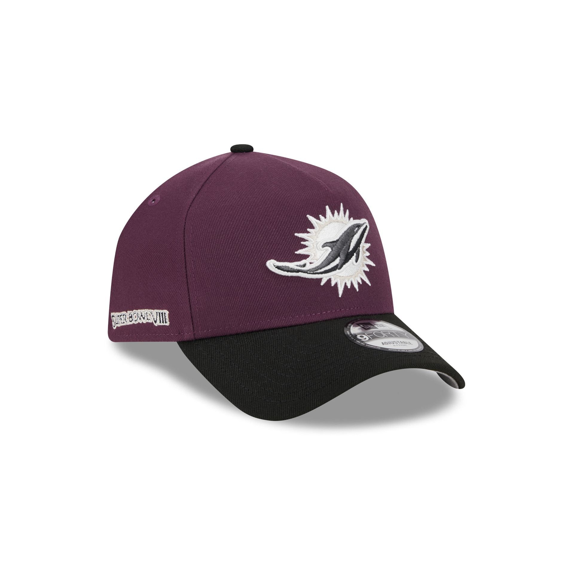 Miami Dolphins Two-Tone 9FORTY A-Frame Snapback Hat sold by New Era