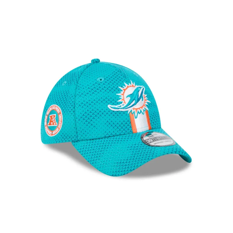 Miami Dolphins 2024 Sideline 39THIRTY Stretch Fit Hat sold by New Era