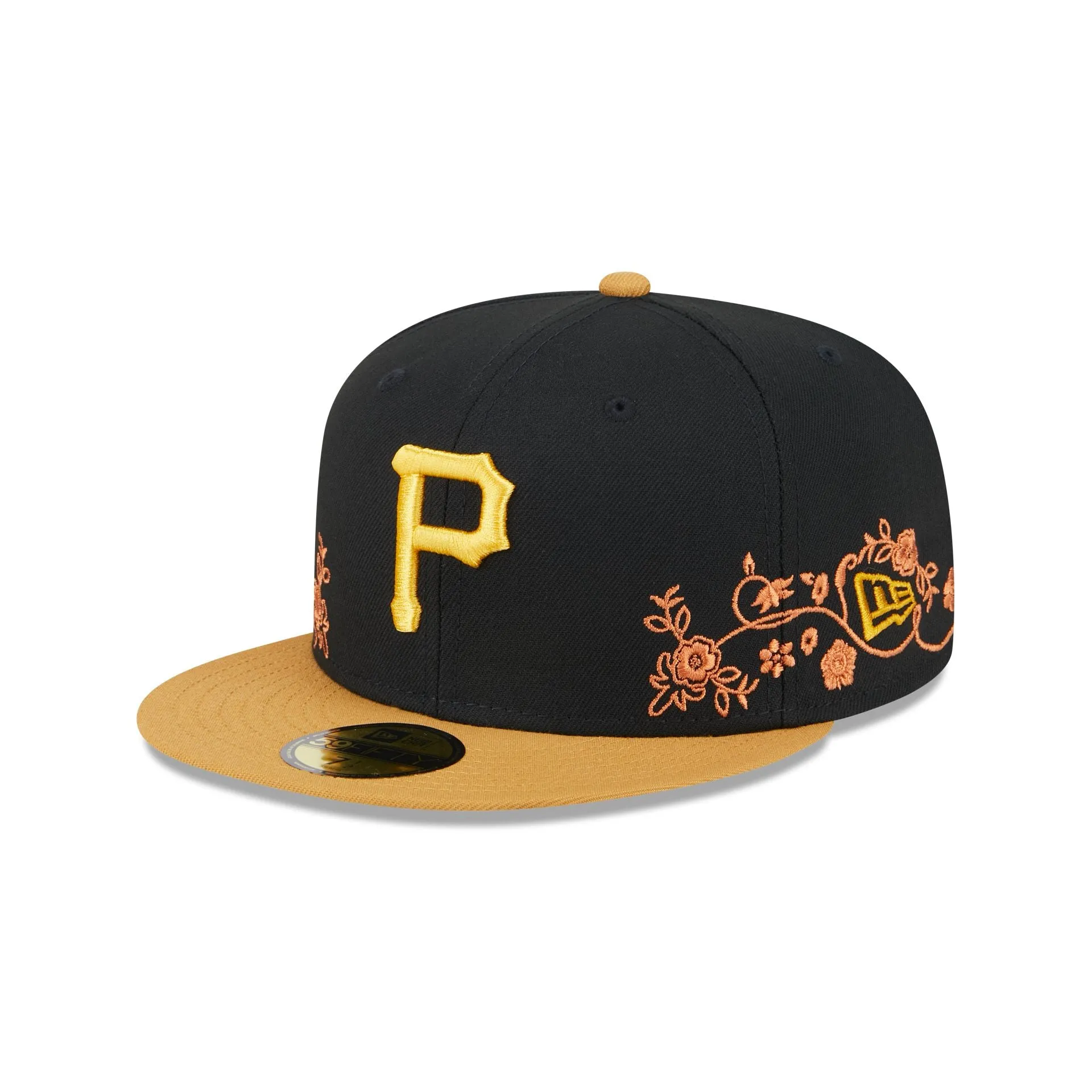 Pittsburgh Pirates Floral Vine 59FIFTY Fitted Hat sold by New Era