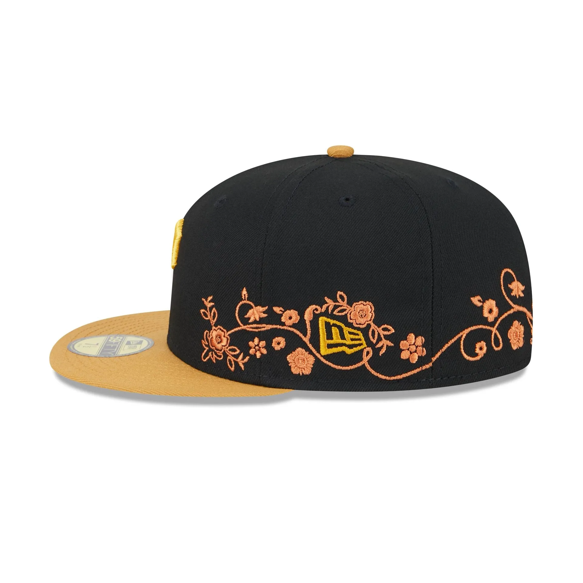 Pittsburgh Pirates Floral Vine 59FIFTY Fitted Hat sold by New Era product image thumbnail 4