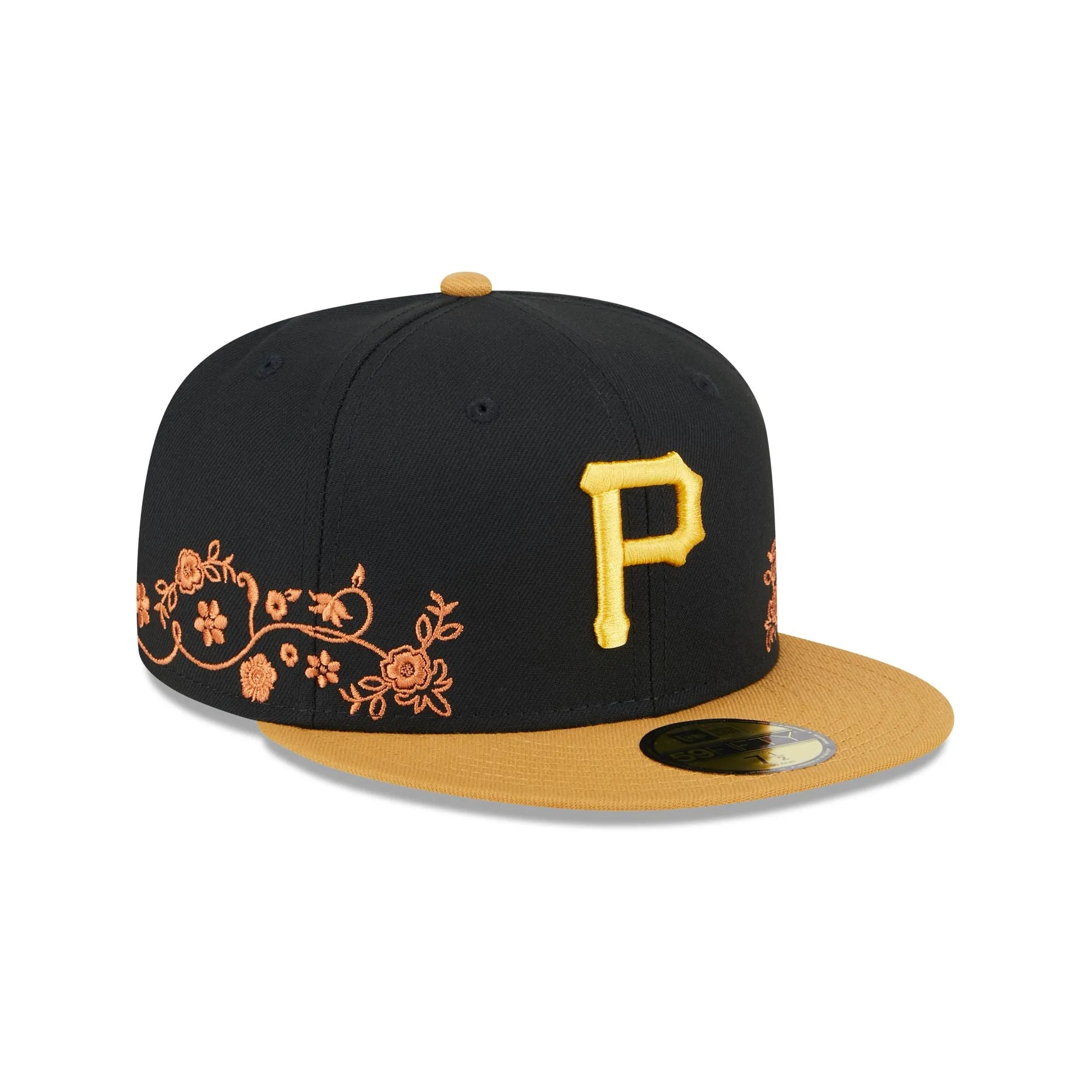 Pittsburgh Pirates Floral Vine 59FIFTY Fitted Hat sold by New Era product image thumbnail 3
