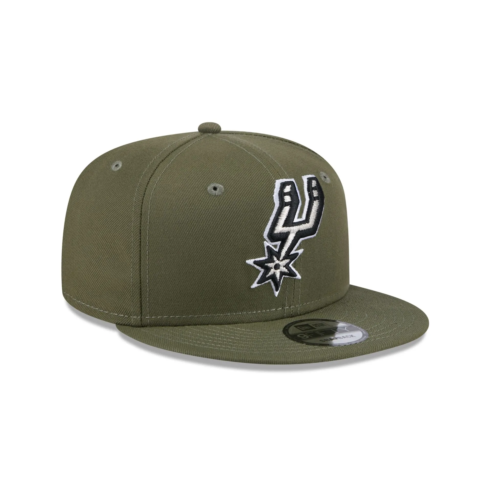 San Antonio Spurs Olive 9FIFTY Snapback Hat sold by New Era product image thumbnail 3