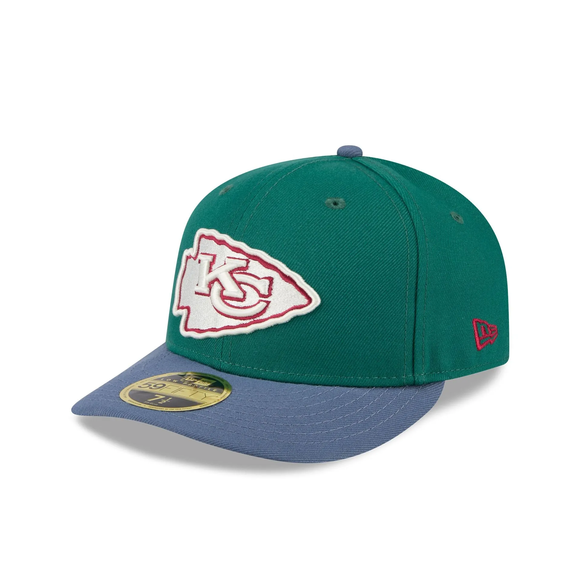 Kansas City Chiefs Green Gemstone Low Profile 59FIFTY Fitted Hat sold by New Era product image thumbnail 3