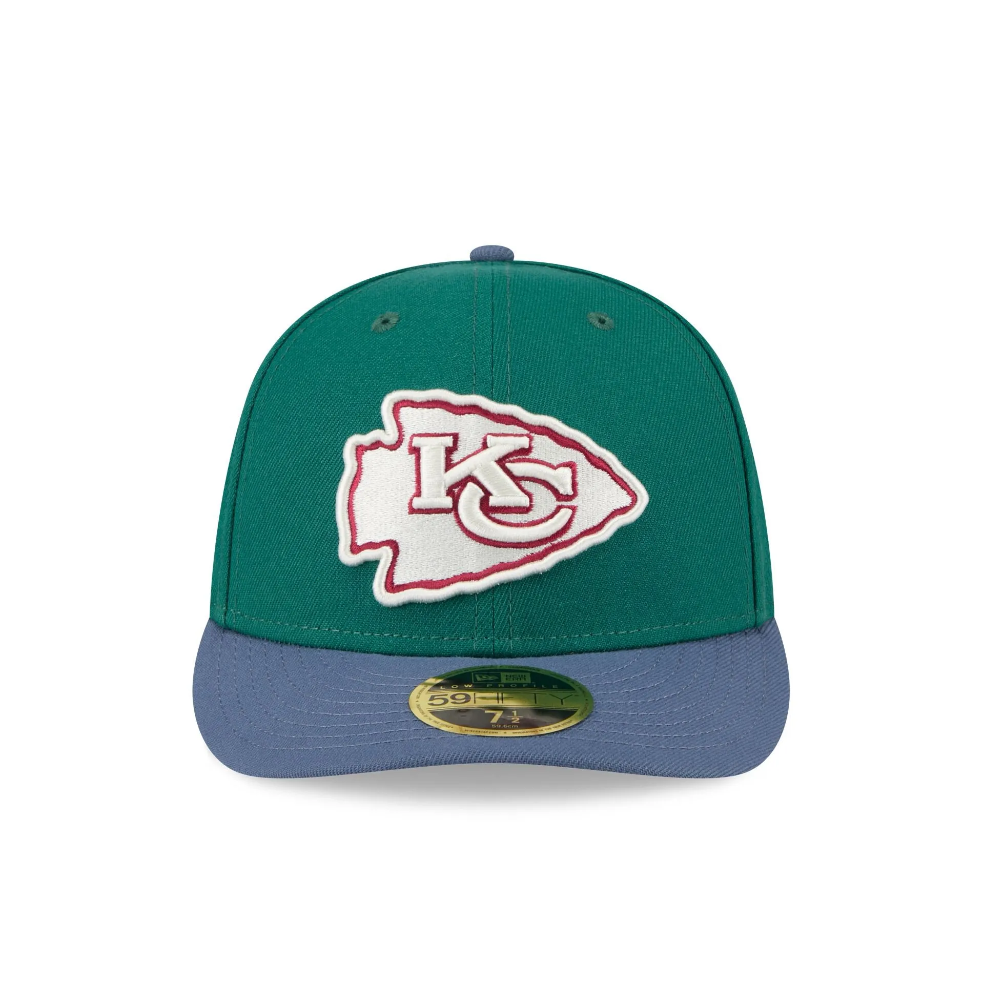 Kansas City Chiefs Green Gemstone Low Profile 59FIFTY Fitted Hat sold by New Era product image thumbnail 2