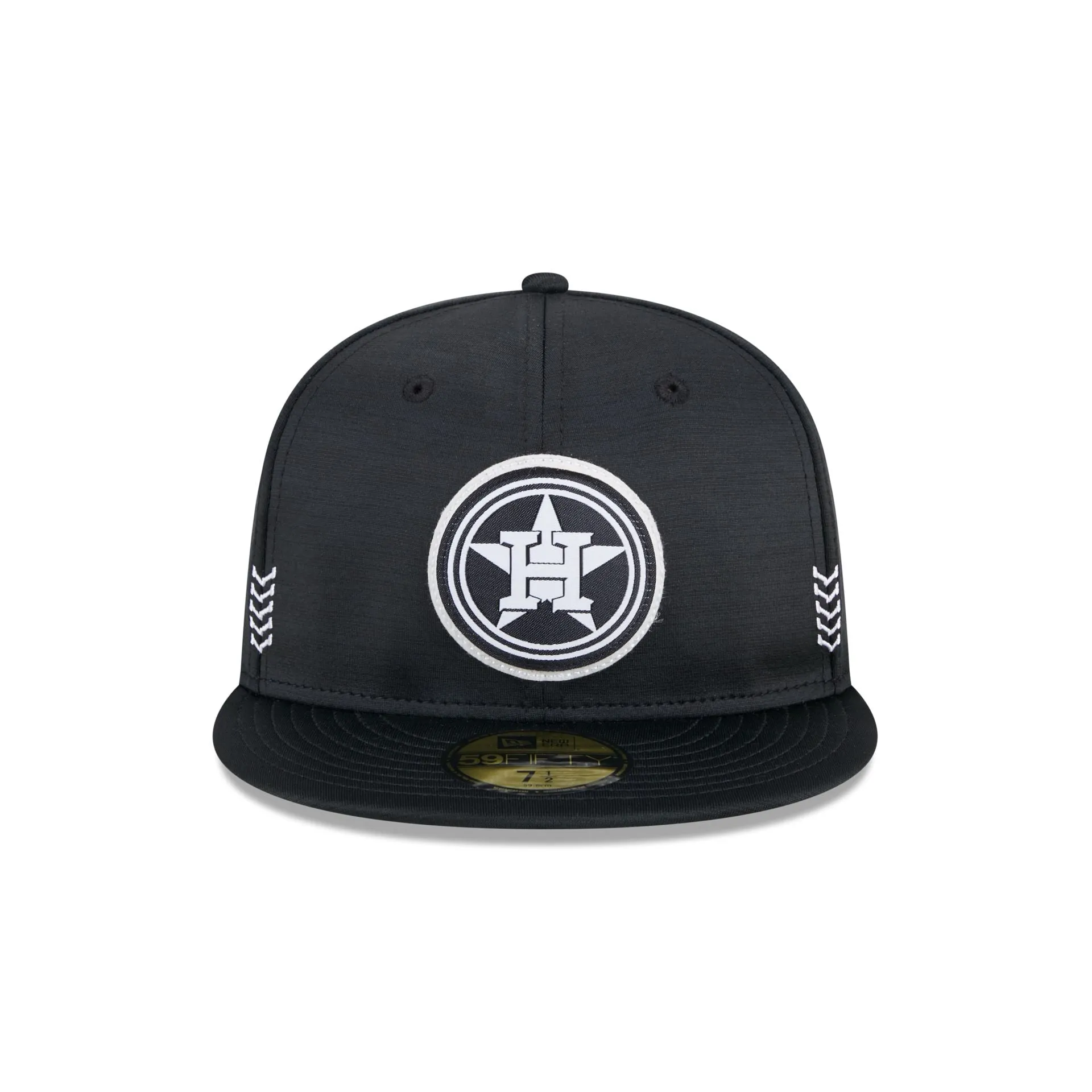 Houston Astros 2024 Clubhouse Black 59FIFTY Fitted Hat sold by New Era product image thumbnail 2