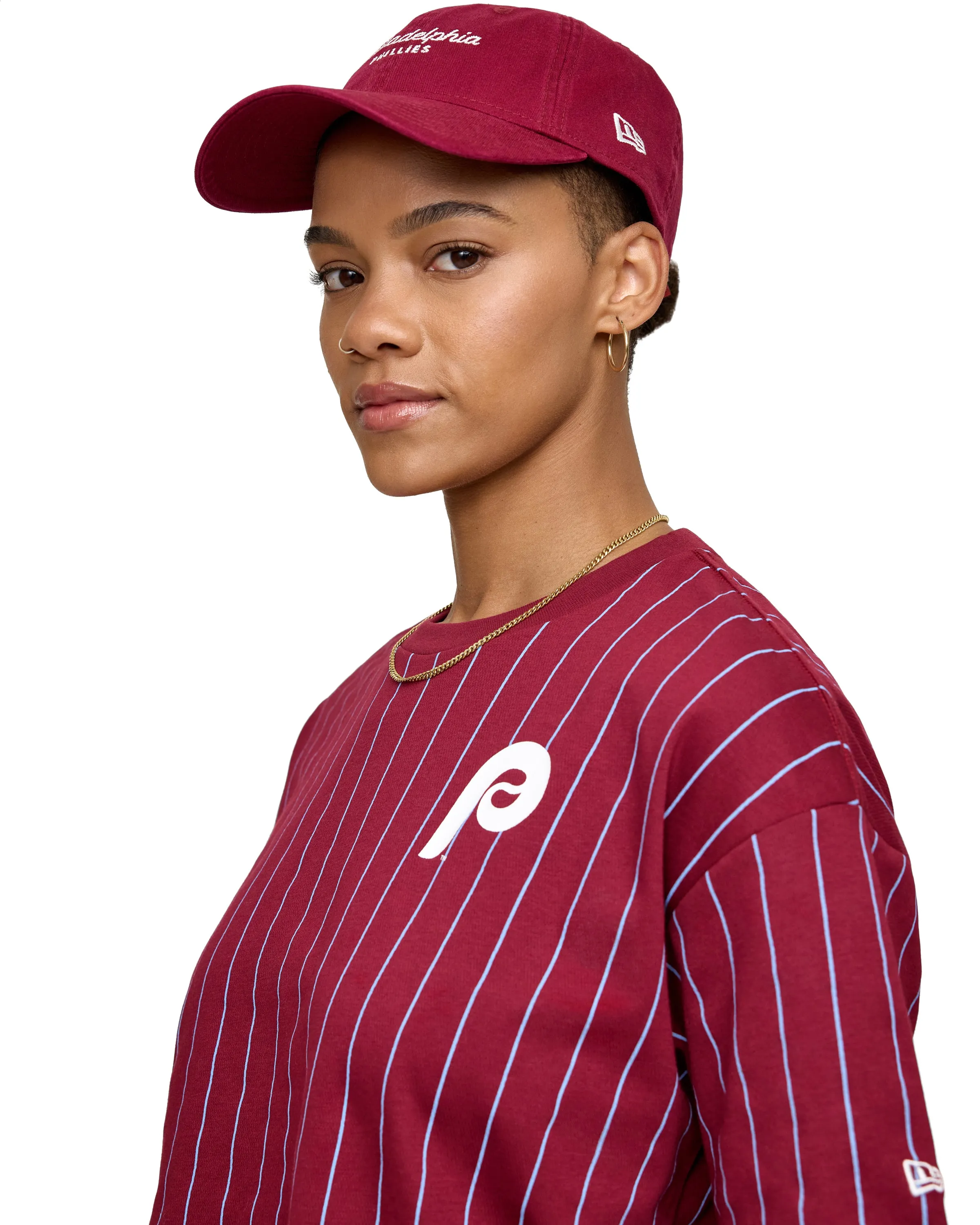 Philadelphia Phillies Throwback Women's T-Shirt sold by New Era