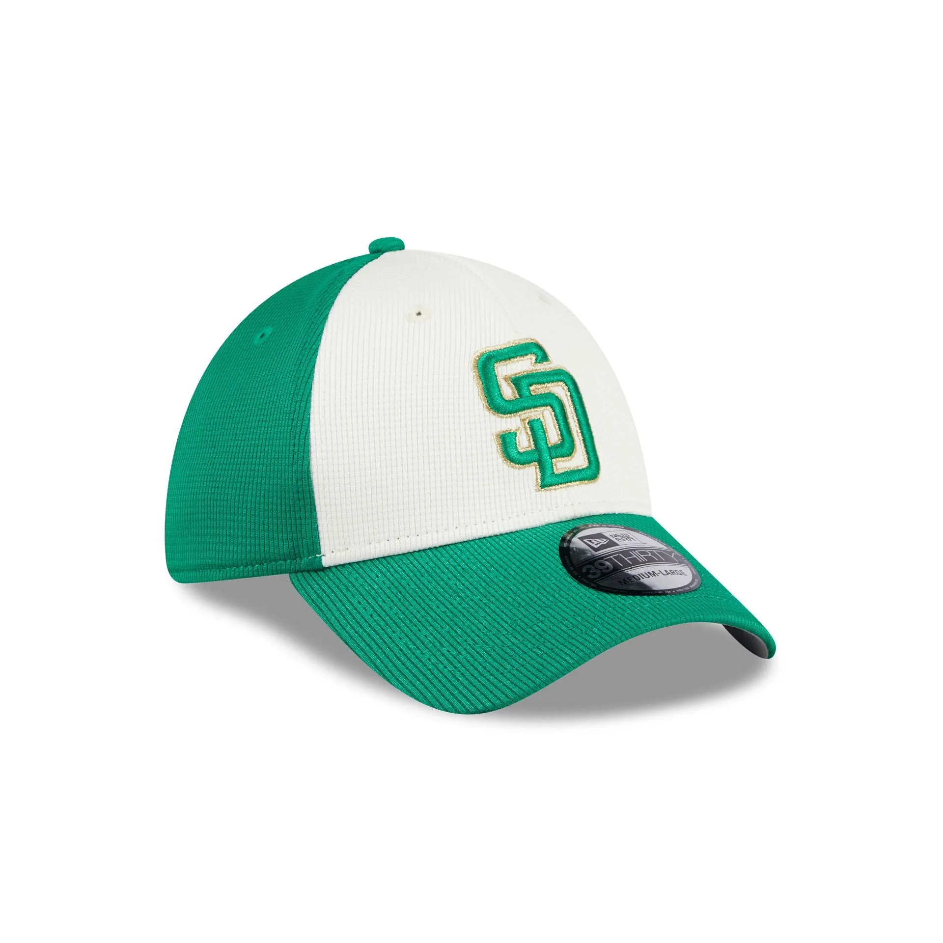 San Diego Padres St. Patrick's Day 2024 39THIRTY Stretch Fit Hat sold by New Era product image thumbnail 3