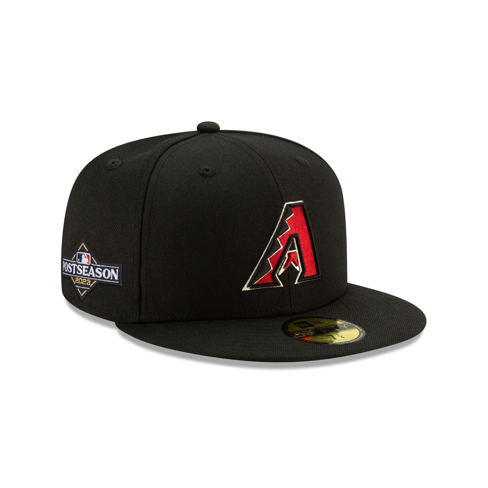 Arizona Diamondbacks 2023 Post Season Side Patch 59FIFTY Fitted Hat sold by New Era