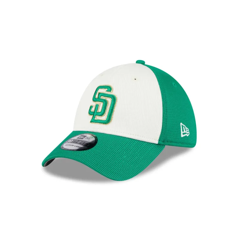 San Diego Padres St. Patrick's Day 2024 39THIRTY Stretch Fit Hat sold by New Era