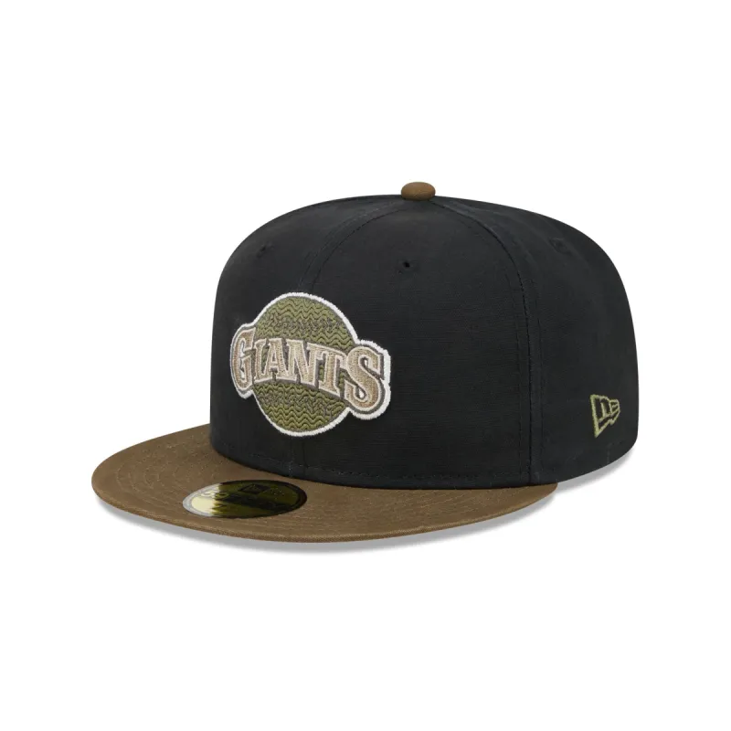 San Francisco Giants Quilted Logo 59FIFTY Fitted Hat sold by New Era
