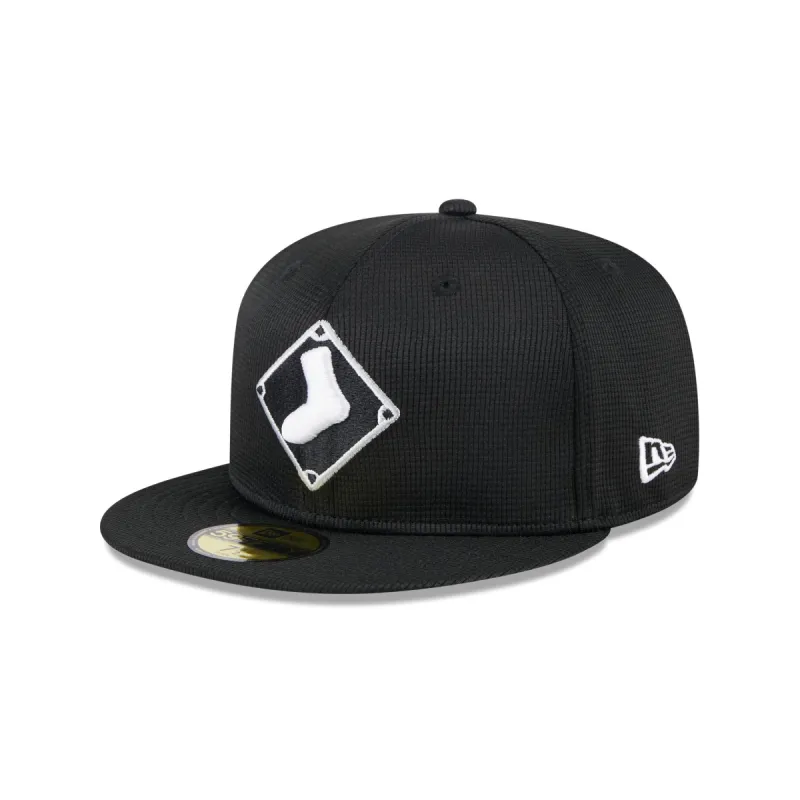 Chicago White Sox 2024 Batting Practice Black 59FIFTY Fitted Hat sold by New Era