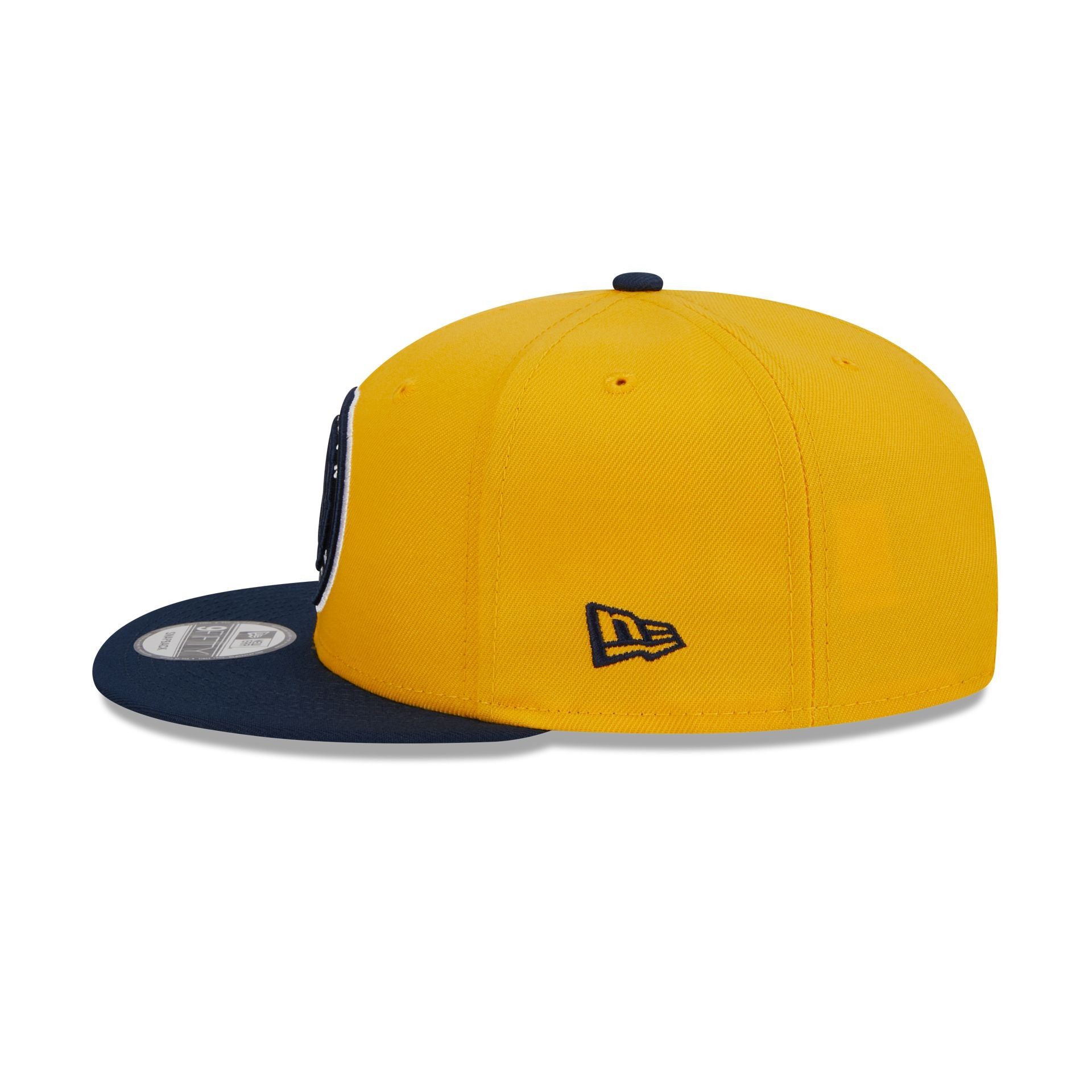 Brooklyn Nets Color Pack Gold 9FIFTY Snapback Hat sold by New Era product image thumbnail 4