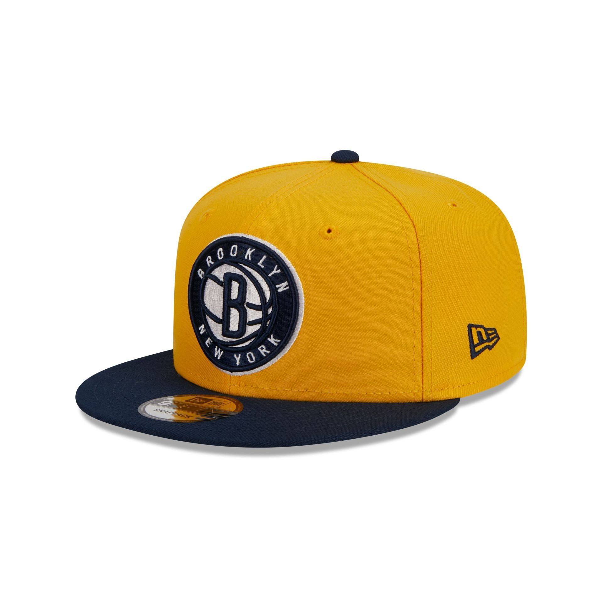 Brooklyn Nets Color Pack Gold 9FIFTY Snapback Hat sold by New Era