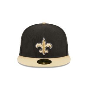 New Orleans Saints Throwback Hidden 59FIFTY Fitted Hat sold by New Era