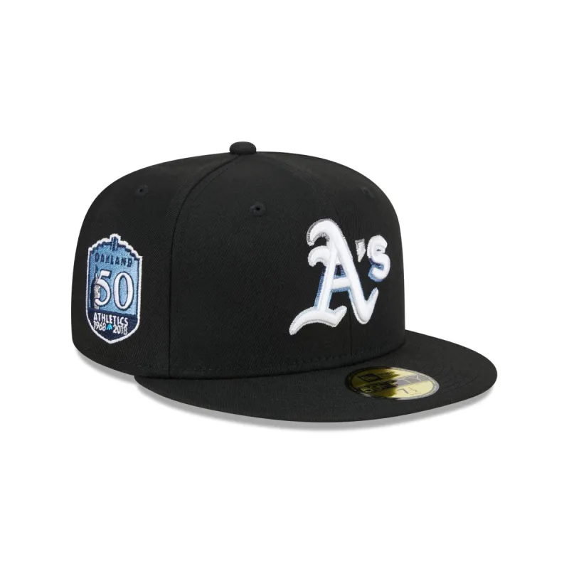 Oakland Athletics Raceway 59FIFTY Fitted Hat sold by New Era