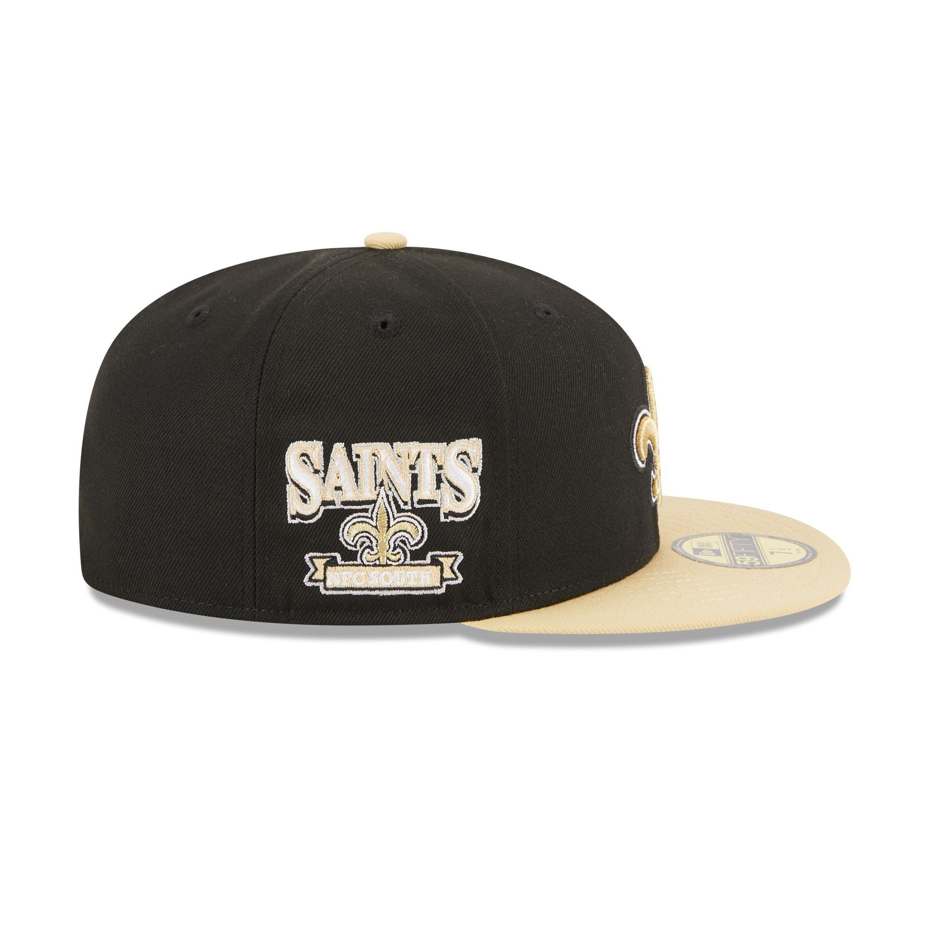 New Orleans Saints Throwback Hidden 59FIFTY Fitted Hat sold by New Era product image thumbnail 4
