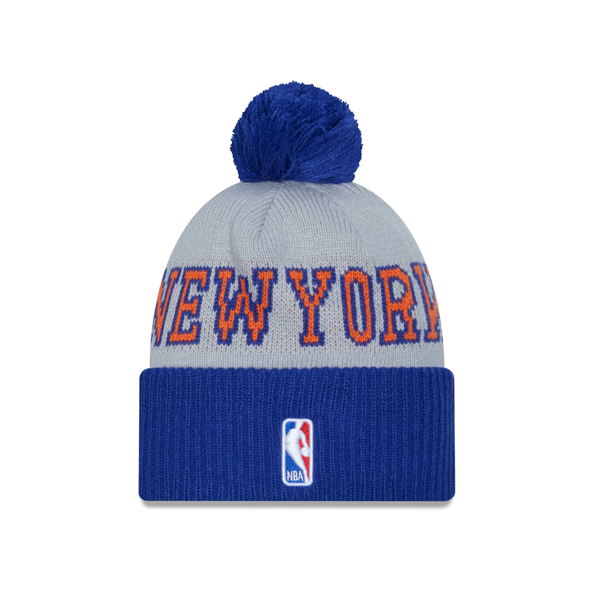 New York Knicks 2023 Tip-Off Pom Knit Hat sold by New Era product image thumbnail 2