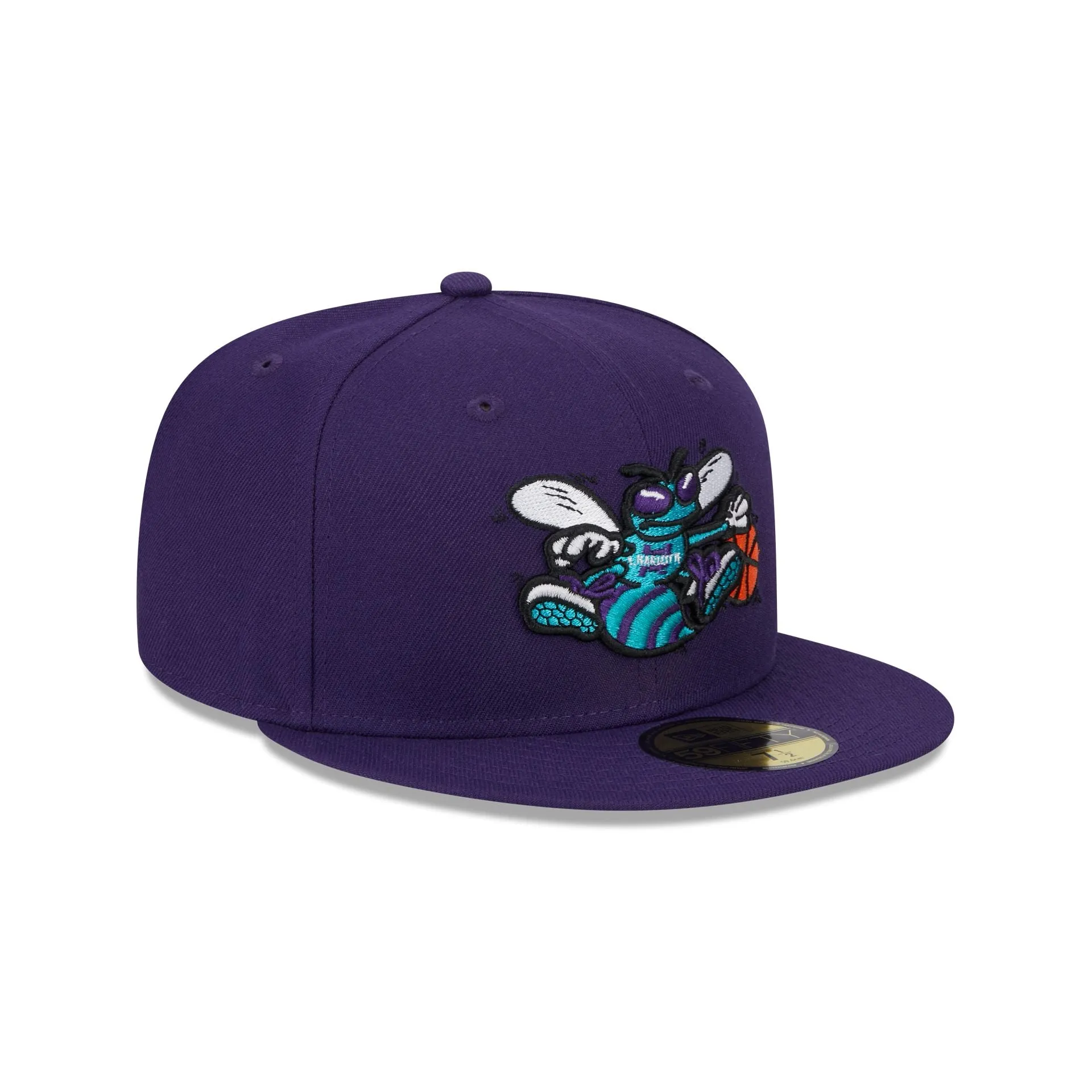 Charlotte Hornets Classic Edition Purple 59FIFTY Fitted Hat sold by New Era product image thumbnail 3