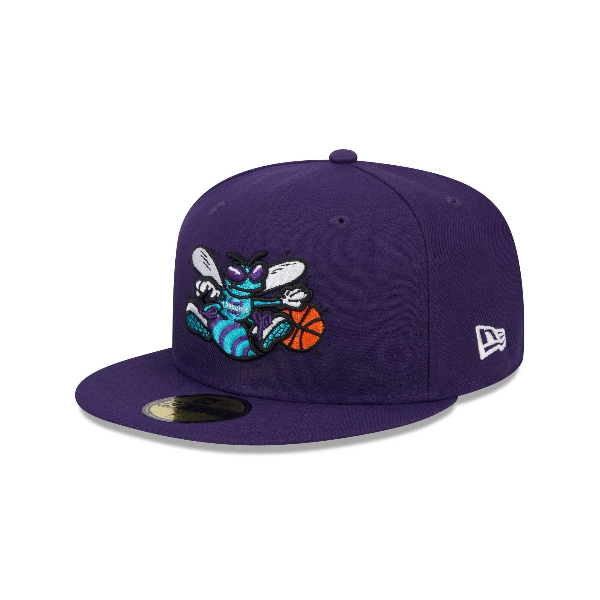 Charlotte Hornets Classic Edition Purple 59FIFTY Fitted Hat sold by New Era