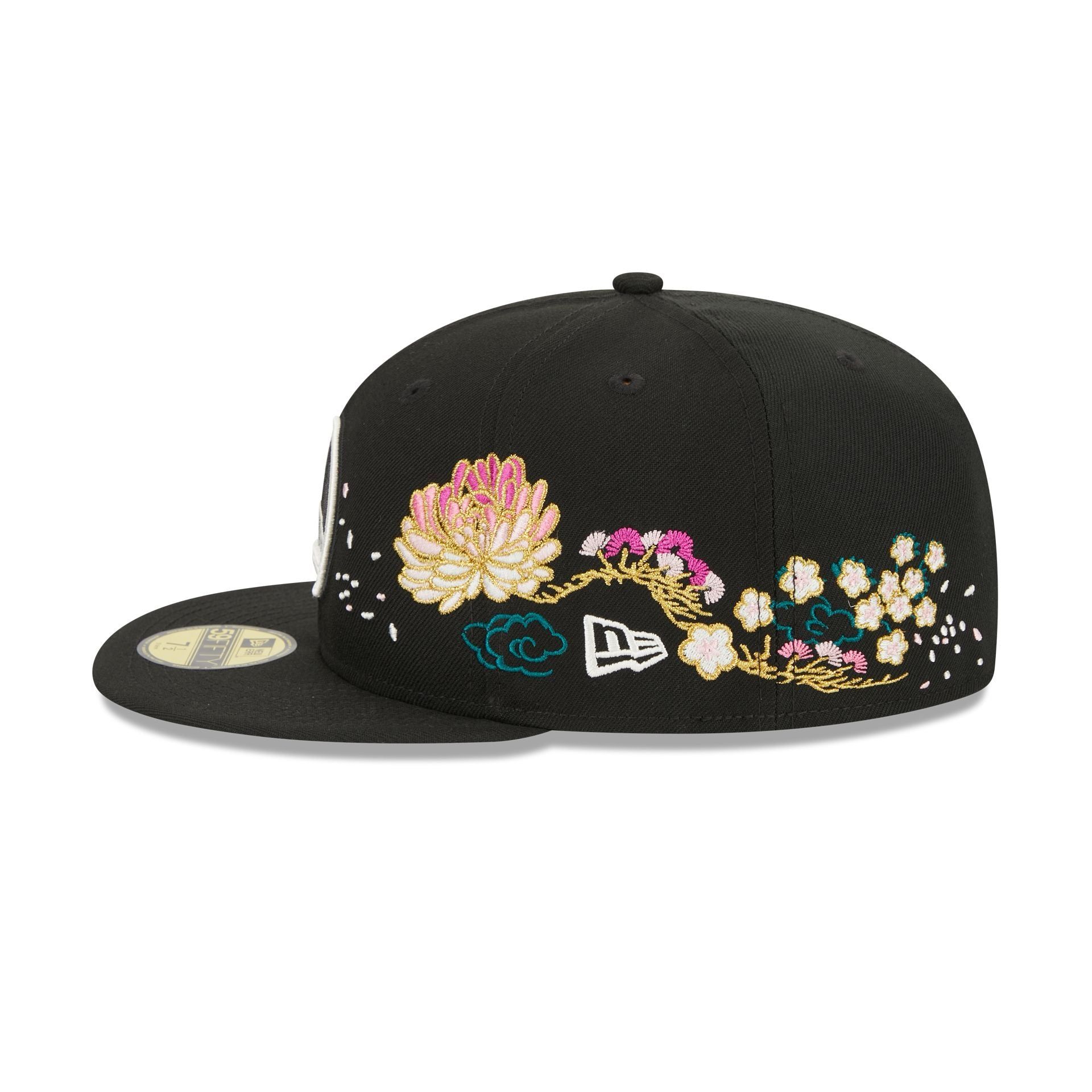 Golden State Warriors Cherry Blossom 59FIFTY Fitted Hat sold by New Era product image thumbnail 4