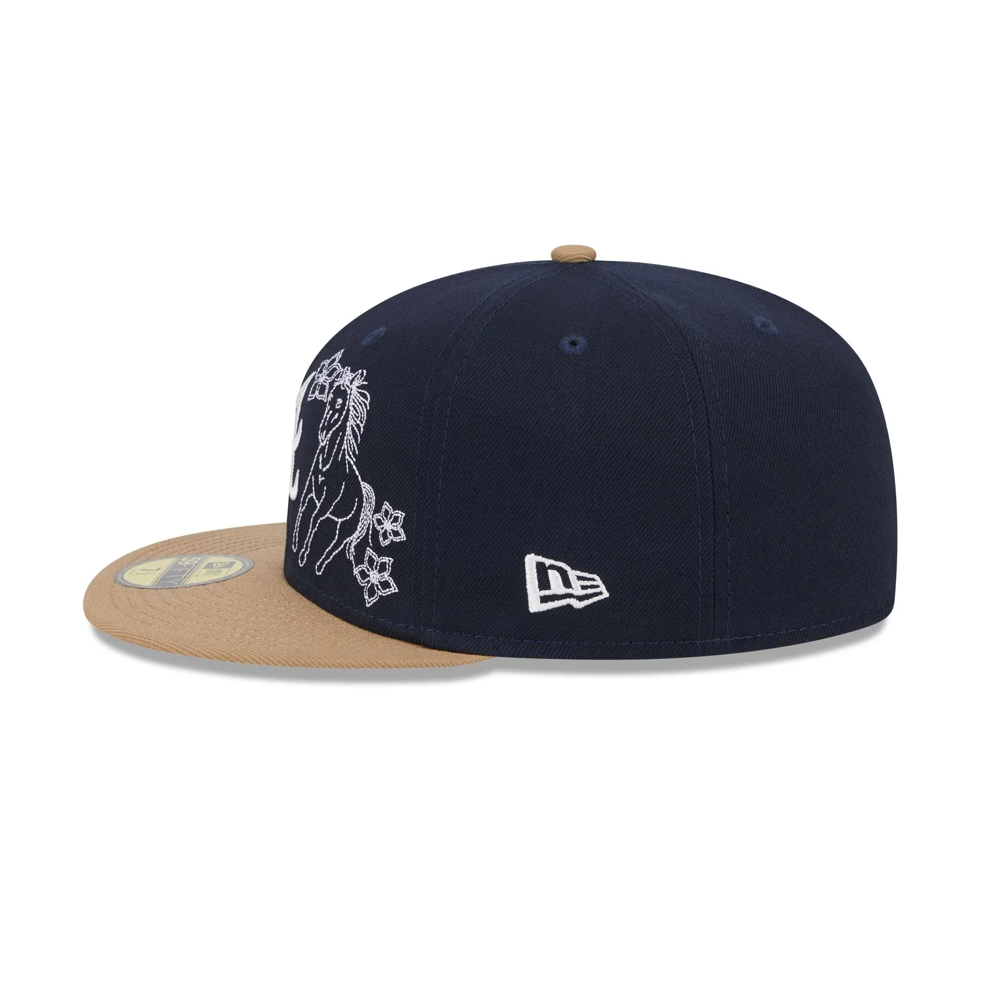 Atlanta Braves Western Khaki 59FIFTY Fitted Hat sold by New Era product image thumbnail 5