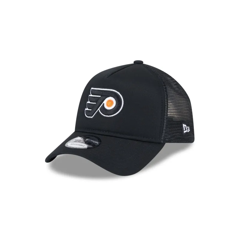 Philadelphia Flyers 9FORTY A-Frame Trucker Hat sold by New Era
