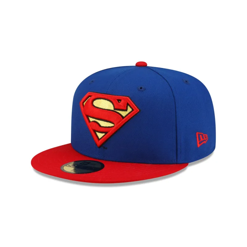 Superman Two-Tone 59FIFTY Fitted Hat sold by New Era