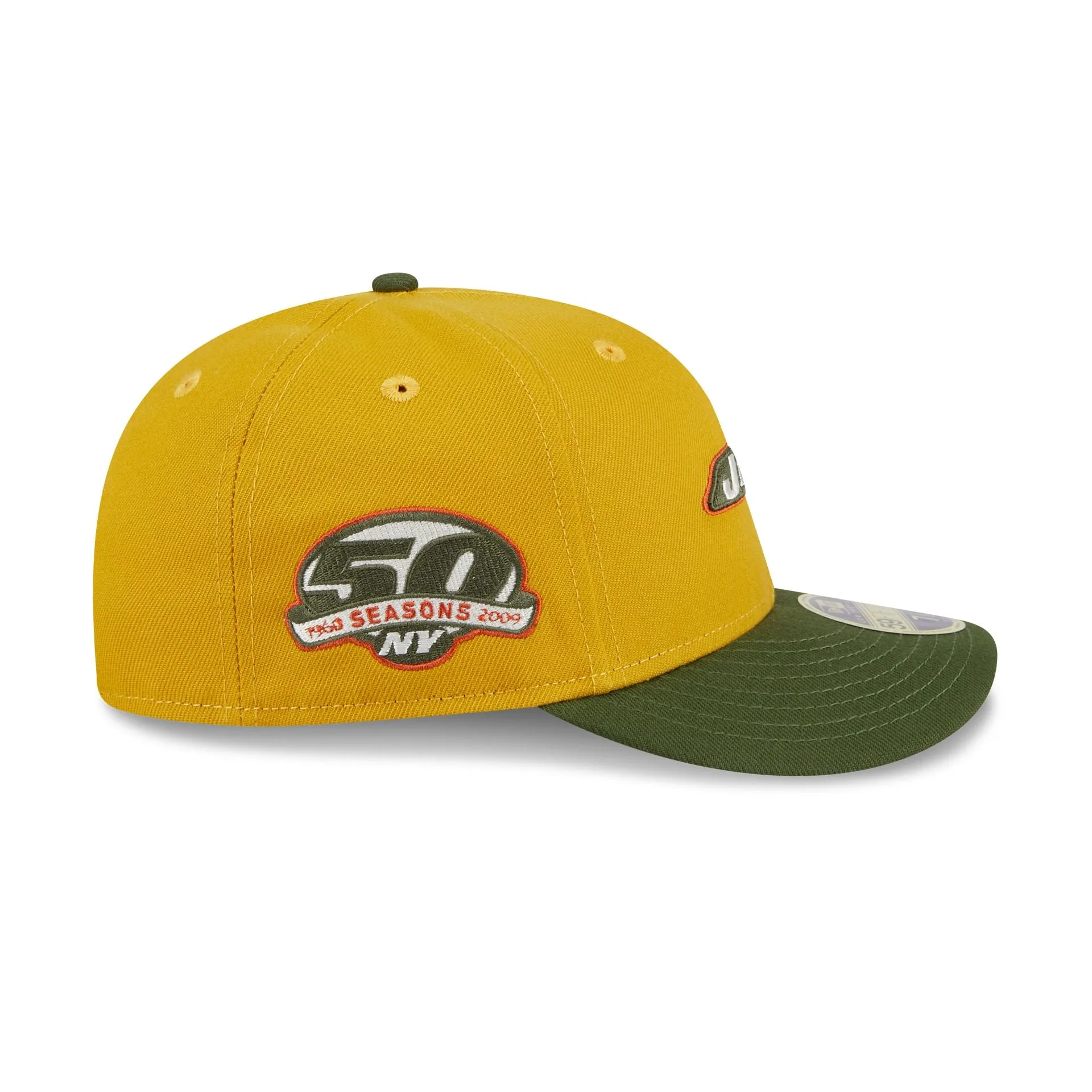 New York Jets Cinnamon Sage Low Profile 59FIFTY Fitted Hat sold by New Era product image thumbnail 4