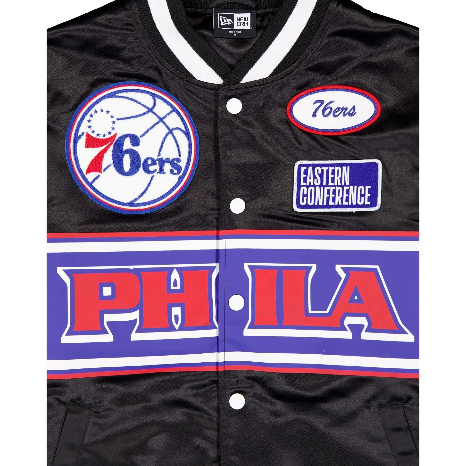 Philadelphia 76ers 2024 Rally Drive Jacket sold by New Era product image thumbnail 4