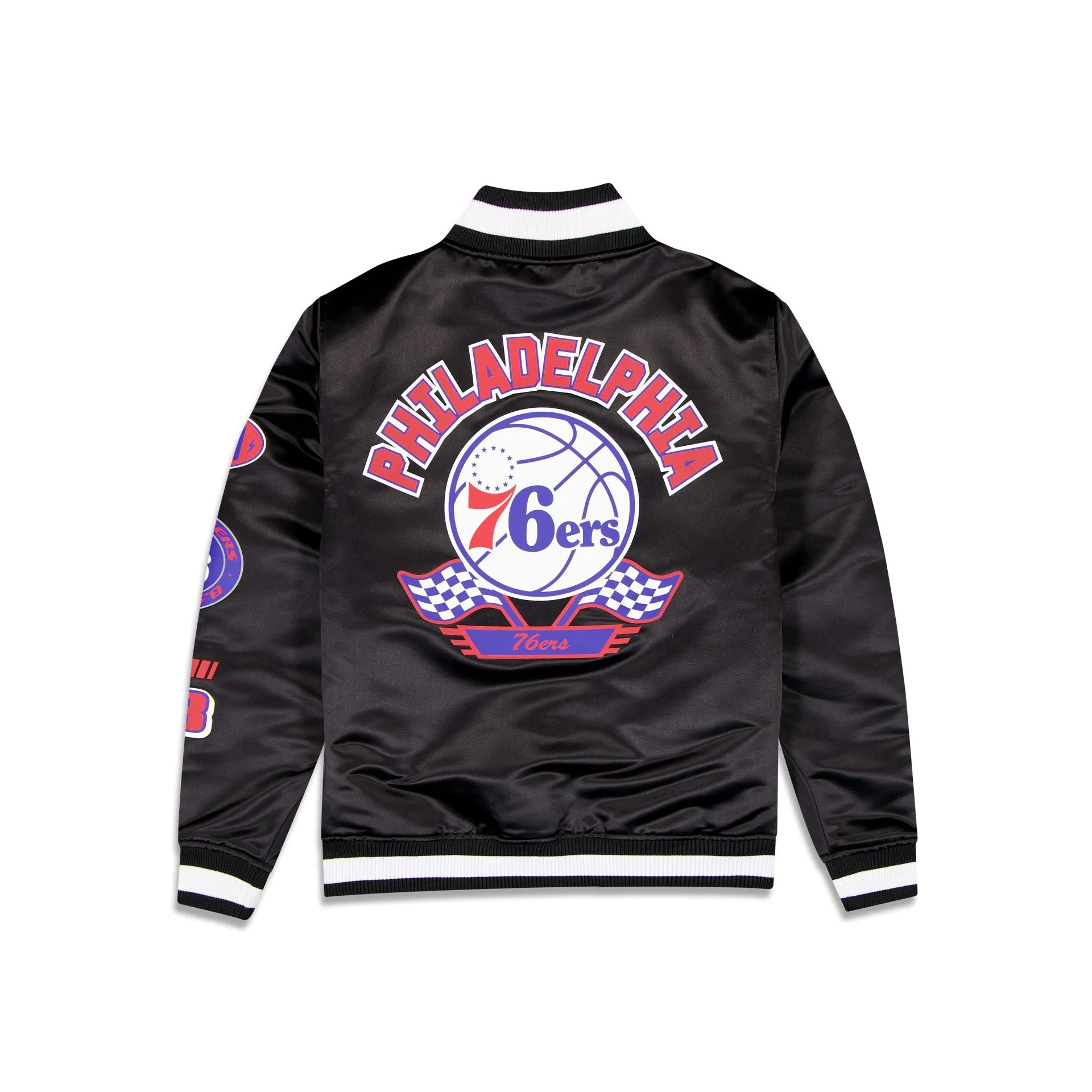 Philadelphia 76ers 2024 Rally Drive Jacket sold by New Era product image thumbnail 3